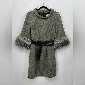 Vintage ANTONIO MELANI Wool Blend Dress